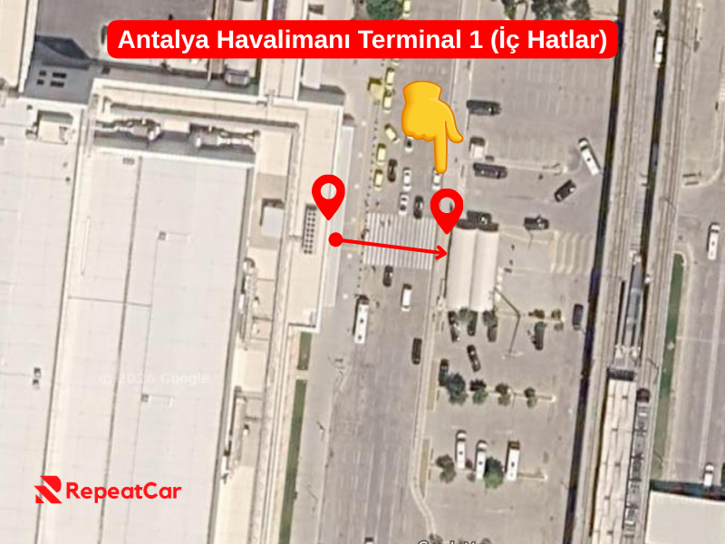 Terminal 1 Meeting Point Map