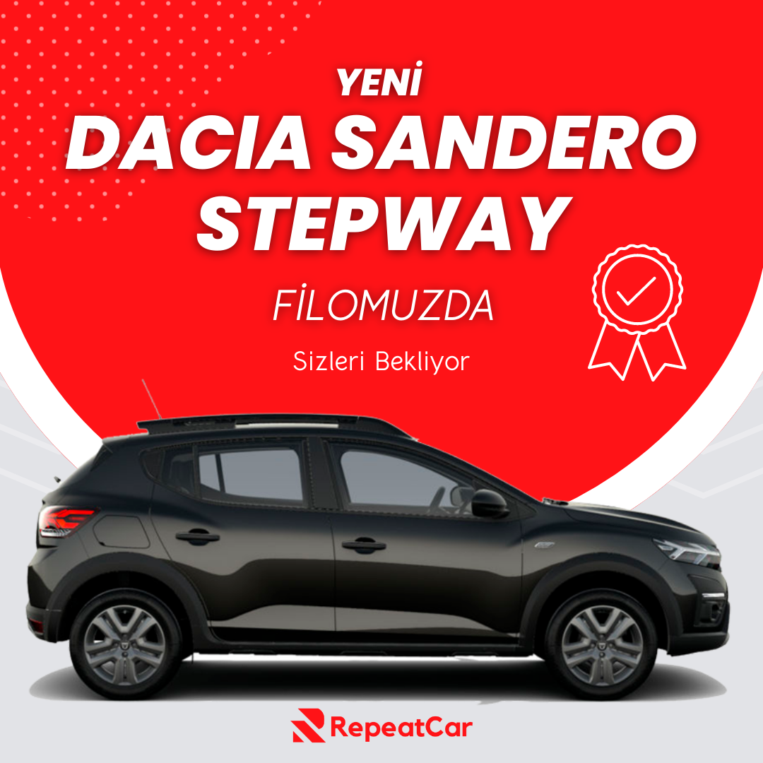 Yeni Dacia Sandero Stepway RepeatCar'da