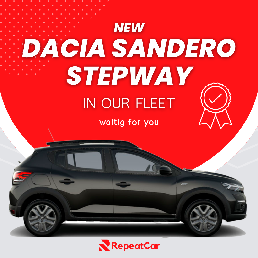 NEW DACIA SANDERO STEPWAY WAITING FOR YOU AT RepeatCar
